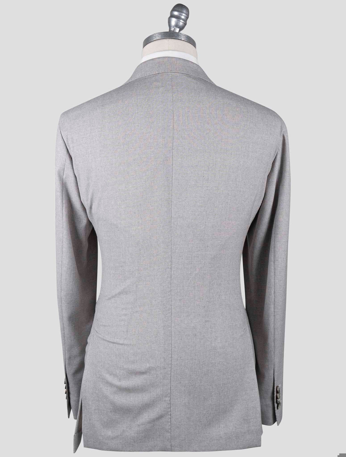 Isaia Gray Virgin Wool Suit