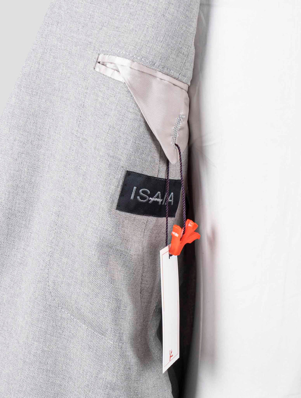 Isaia Gray Virgin Wool Suit