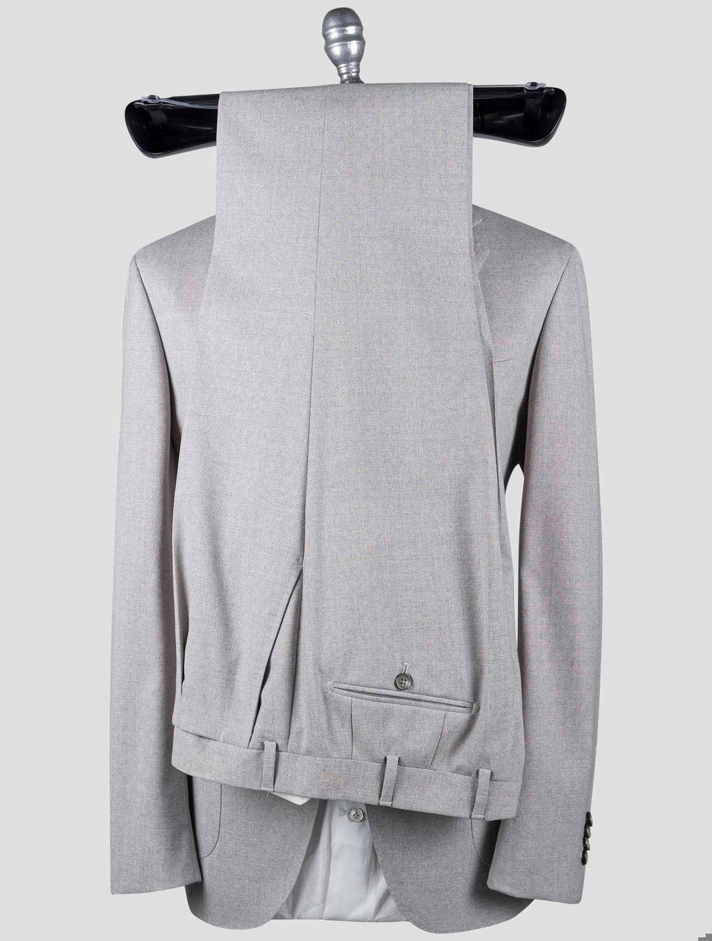 Isaia Gray Virgin Wool Suit