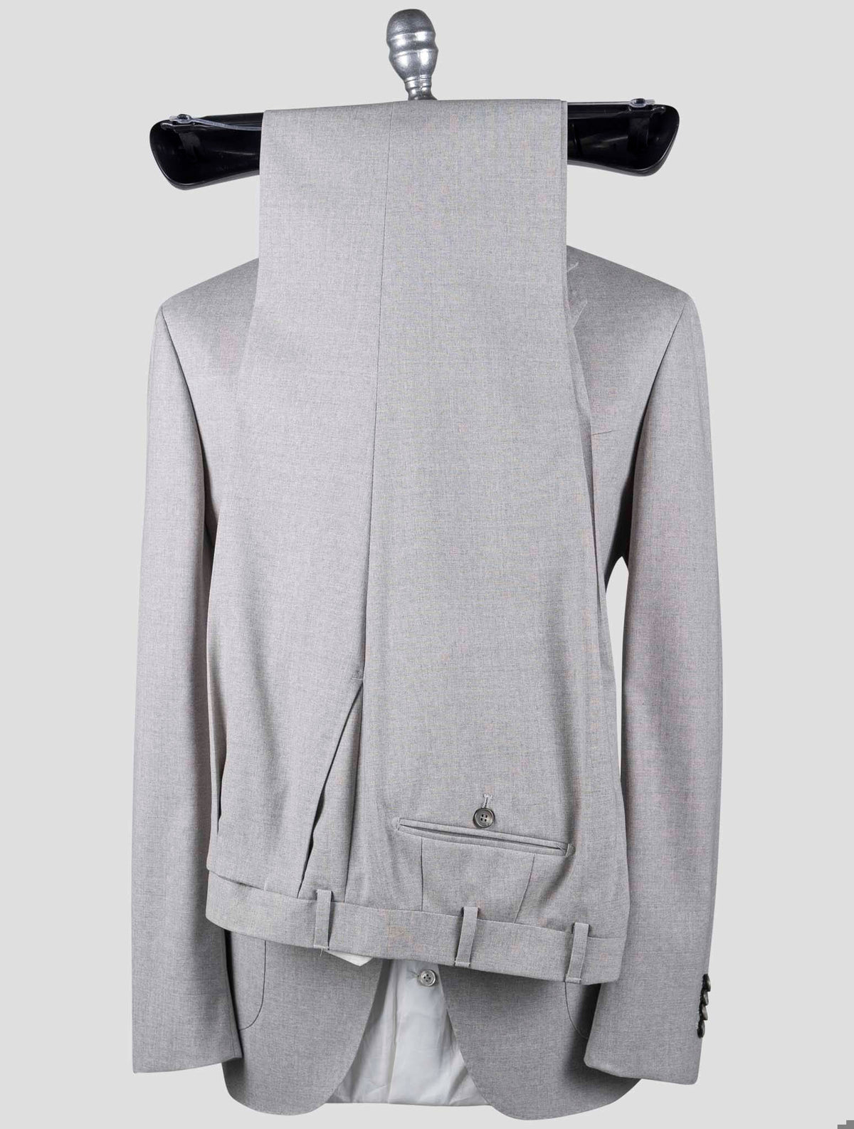 Isaia Gray Virgin Wool Suit
