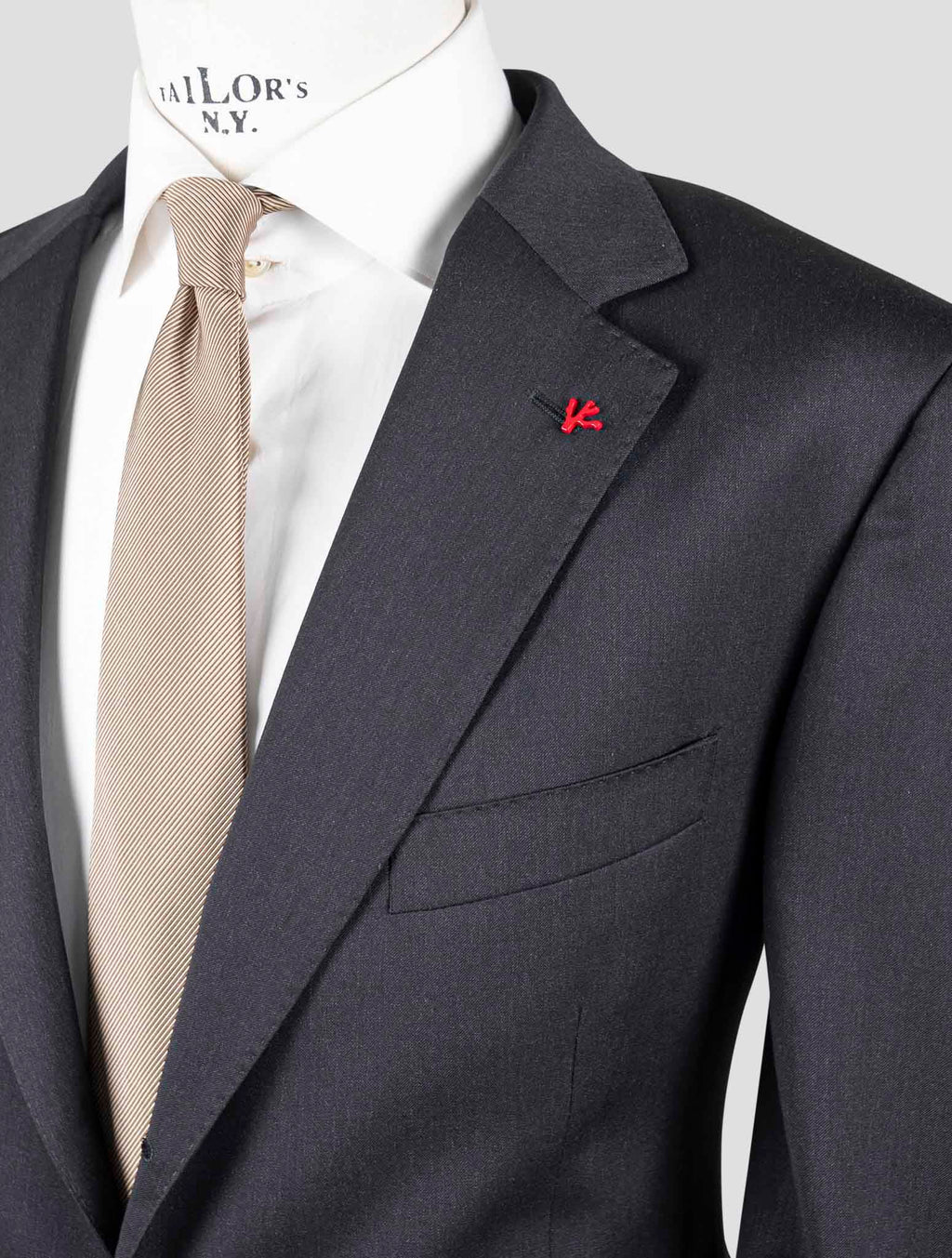 Isaia Gray Wool 120's Suit