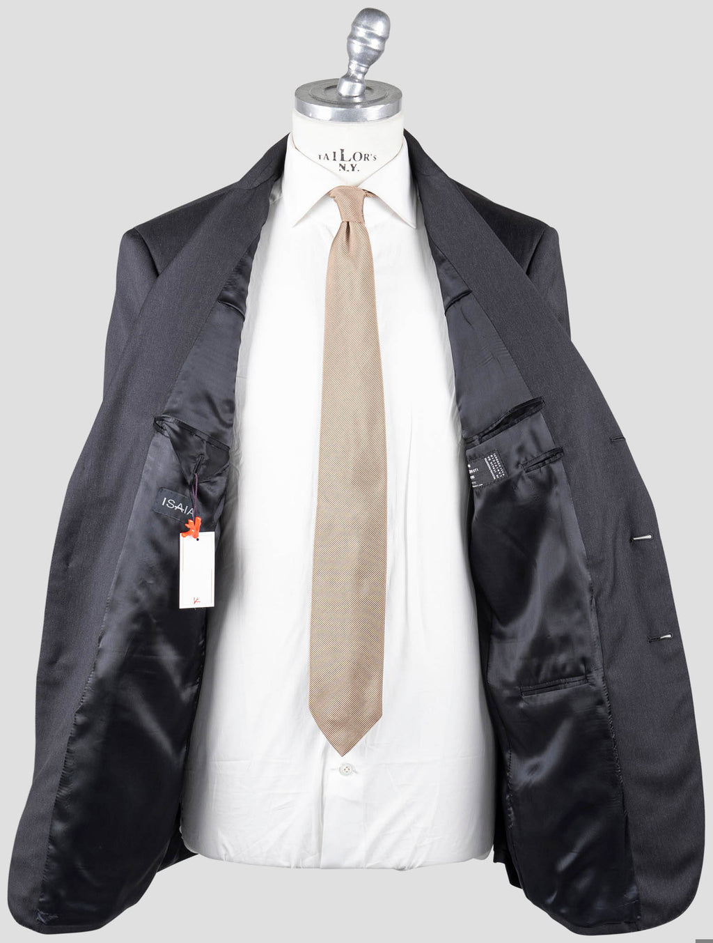 Isaia Gray Wool 120's Suit