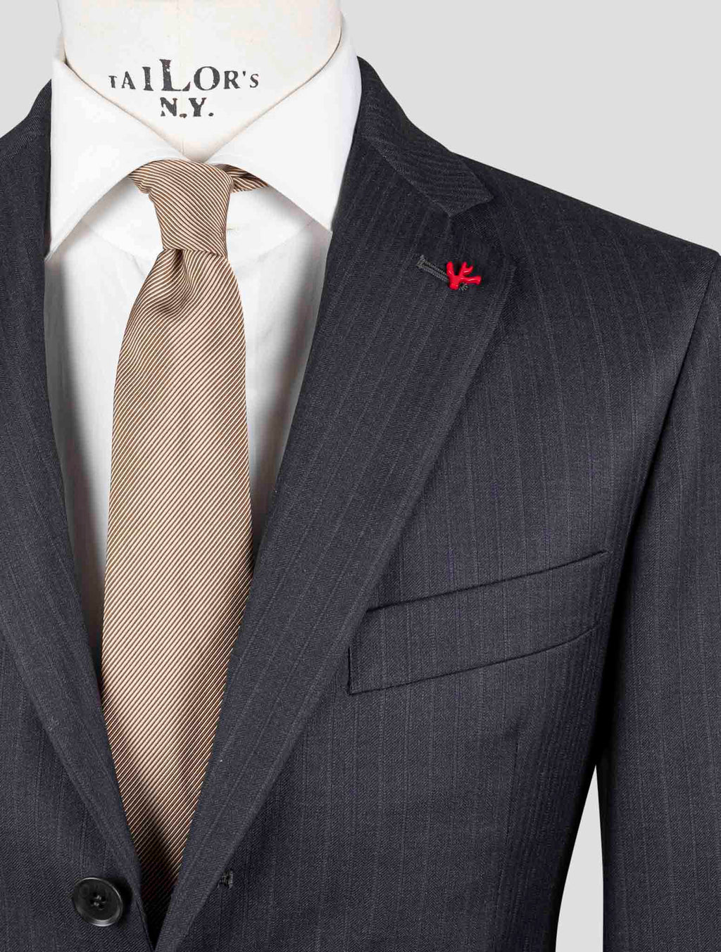 Isaia Gray Wool 120's Suit