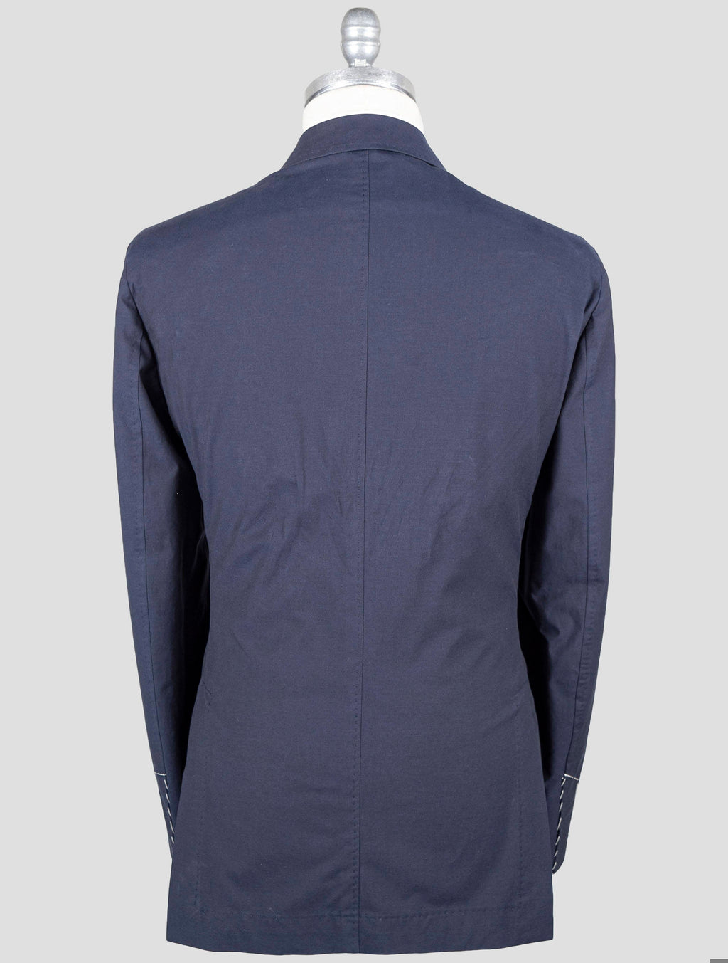 Isaia Blue Cotton Suit