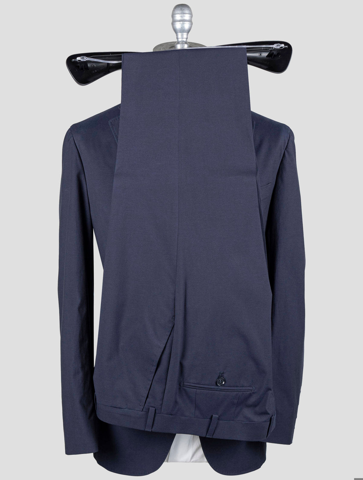 Isaia Blue Cotton Suit