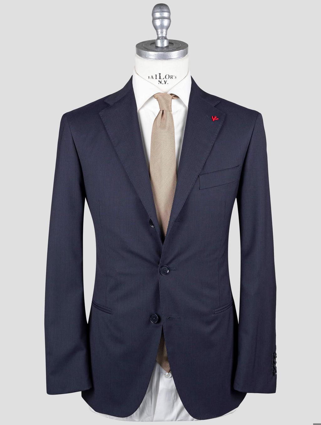 Isaia Isaia Blue Wool 130's Suit Blue 000