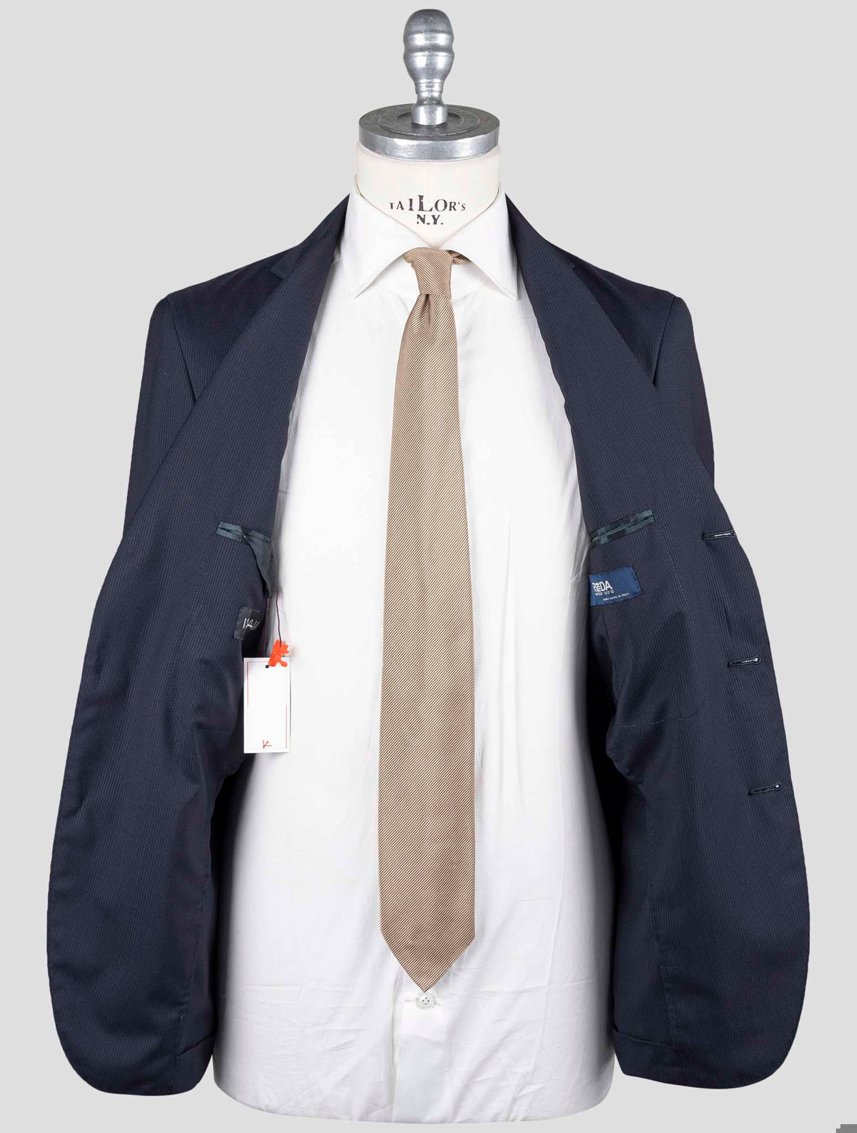 Isaia Blue Wool 130's Suit