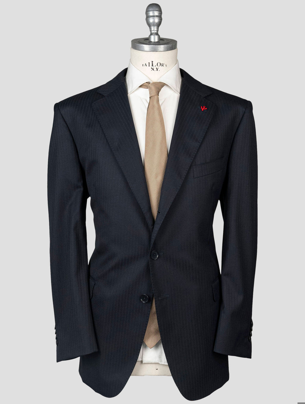 Isaia Isaia Blue Virgin Wool Suit Blue 000