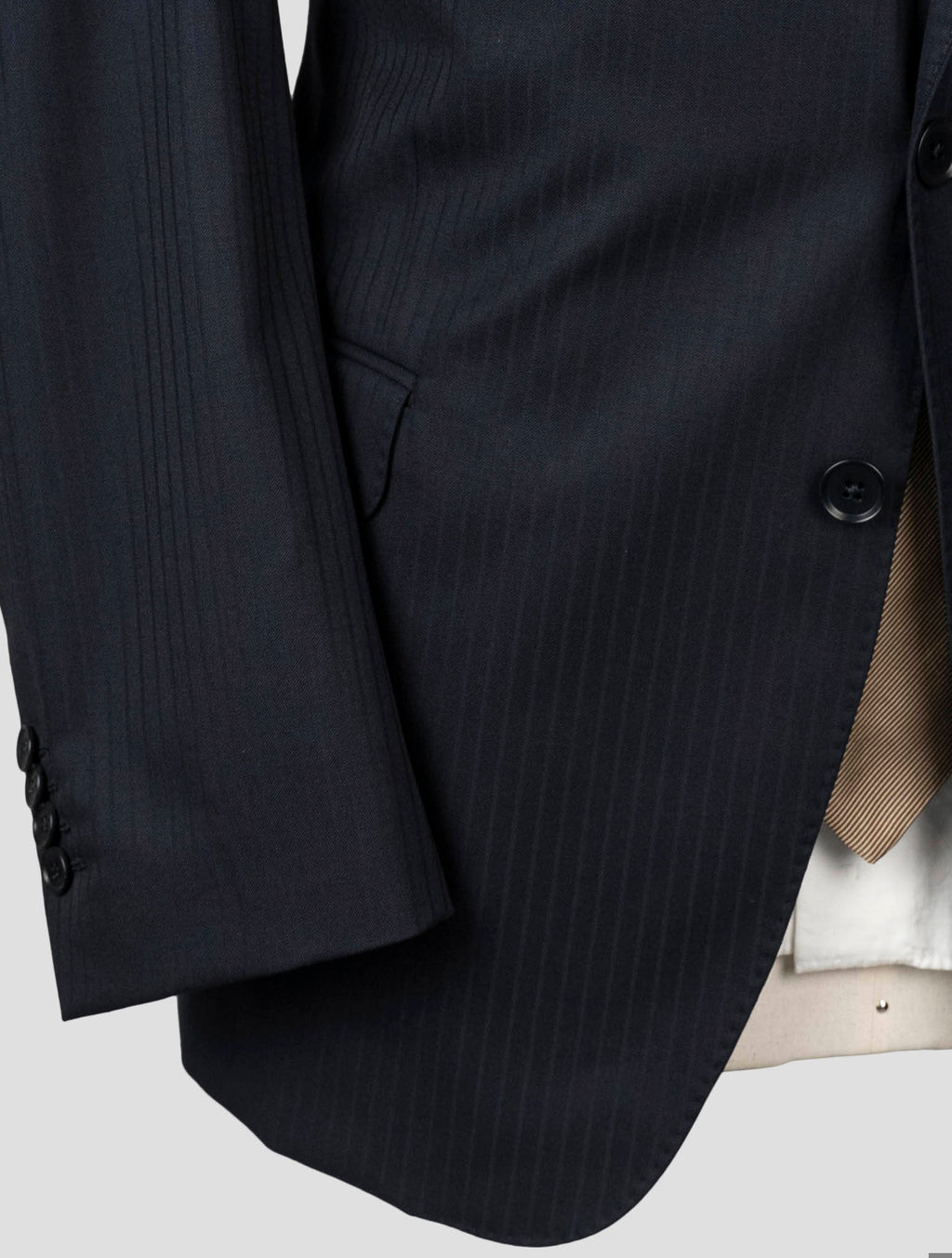 Isaia Blue Virgin Wool Suit