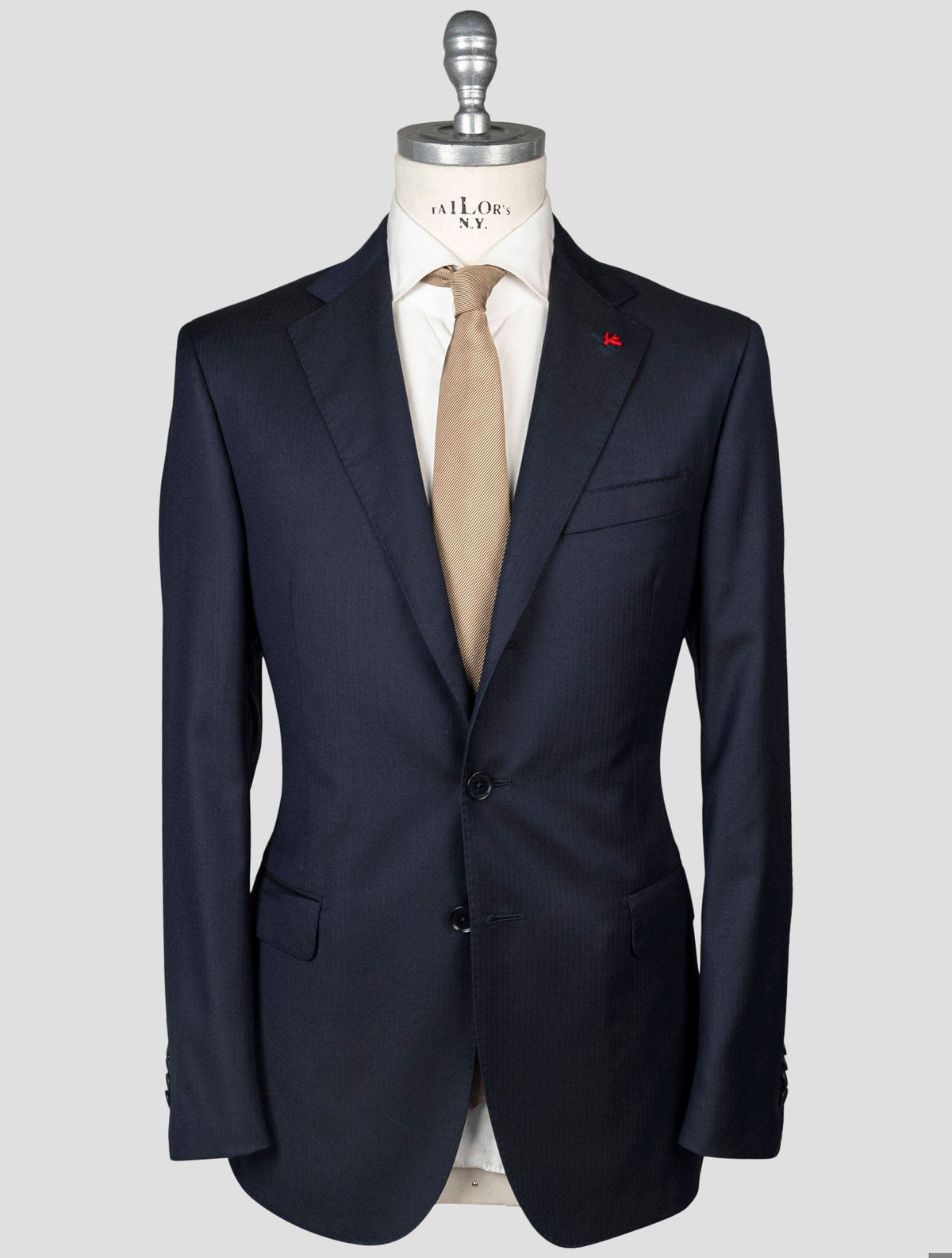 Isaia Blue Wool 130's Suit