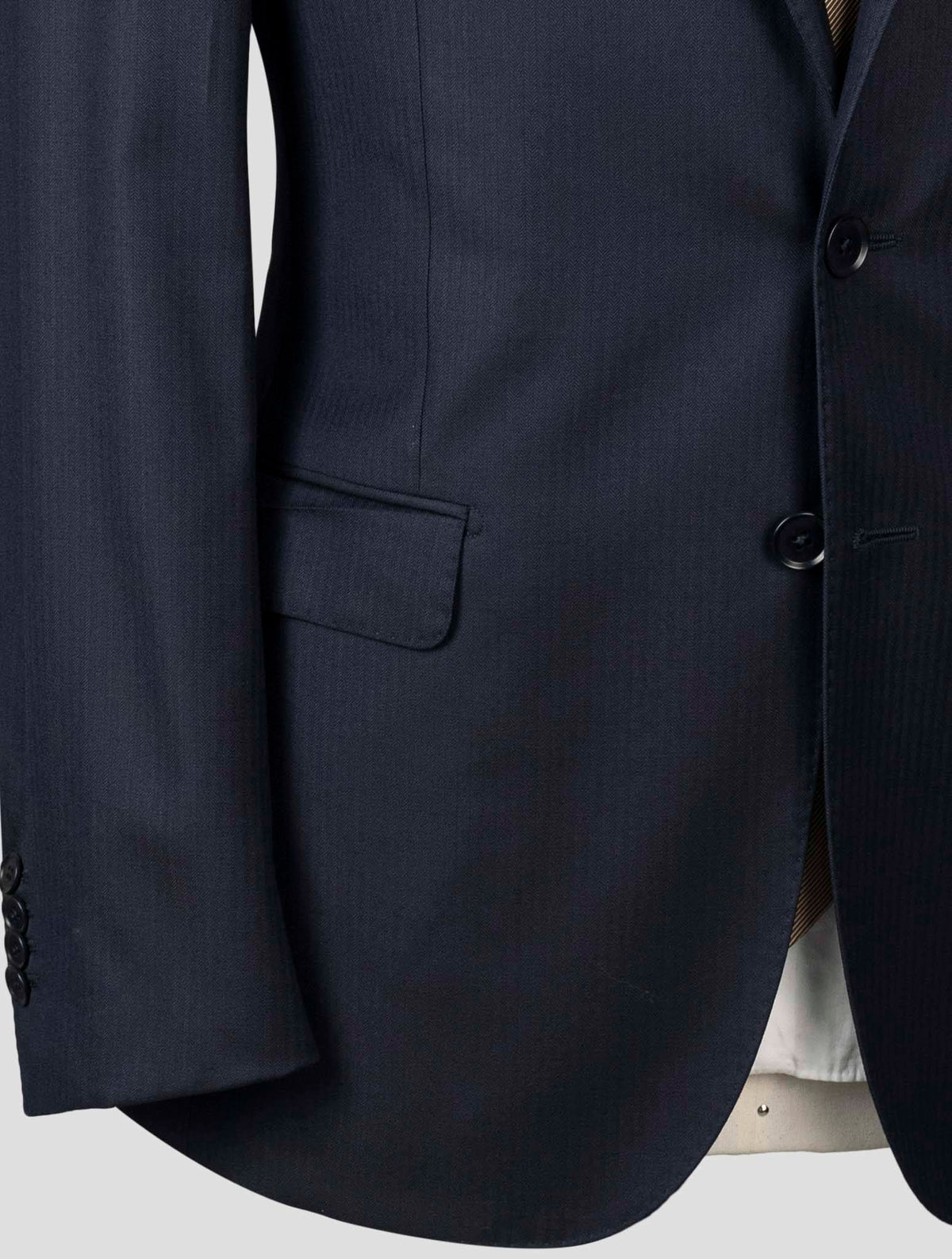 Isaia Blue Wool 130's Suit