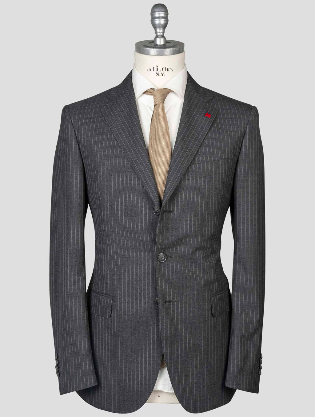 Isaia Isaia Gray Wool 130's Suit Gray 000