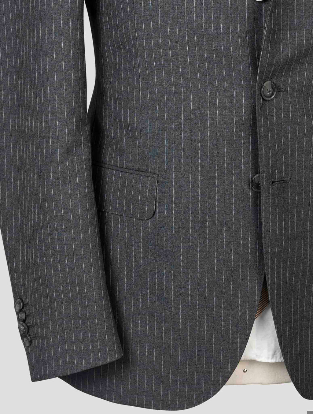 Isaia Gray Wool 130's Suit