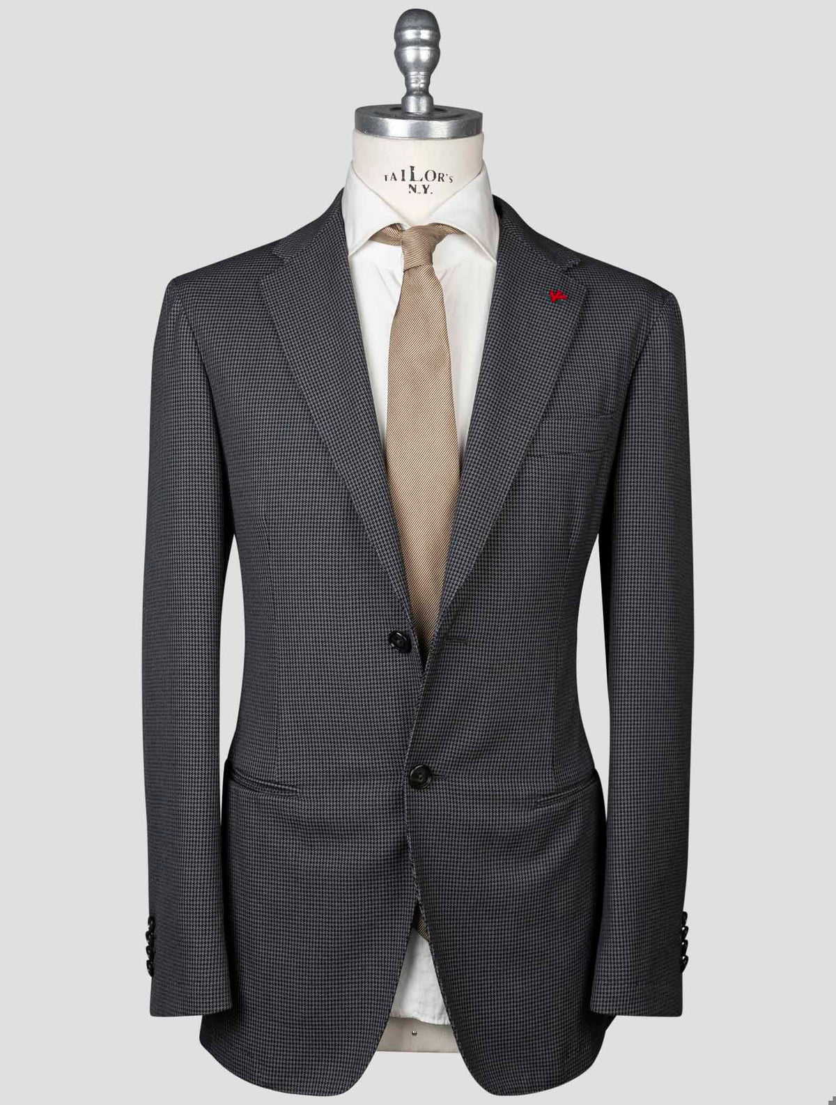 Isaia Gray Virgin Wool Suit