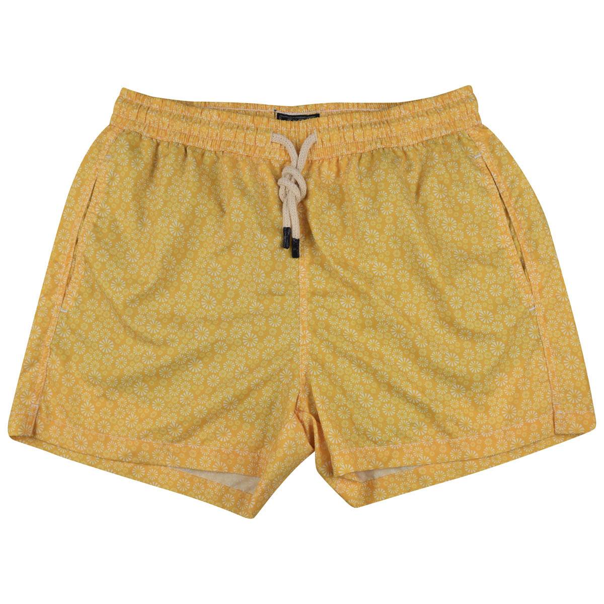 FeFè Napoli Fefè Yellow White Pl Swim Trunks Yellow/White 000