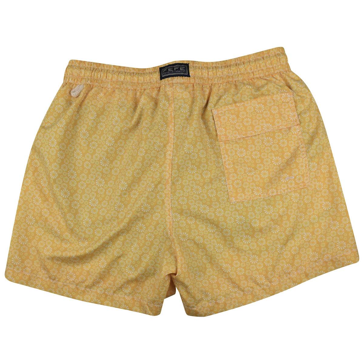 FeFè Napoli Fefè Yellow White Pl Swim Trunks Yellow/White 001