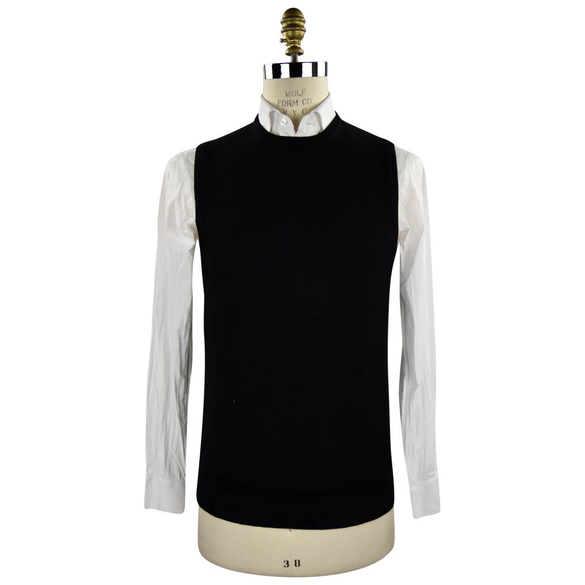 BARBA NAPOLI Black Cashmere Wool Viscose Sweater
