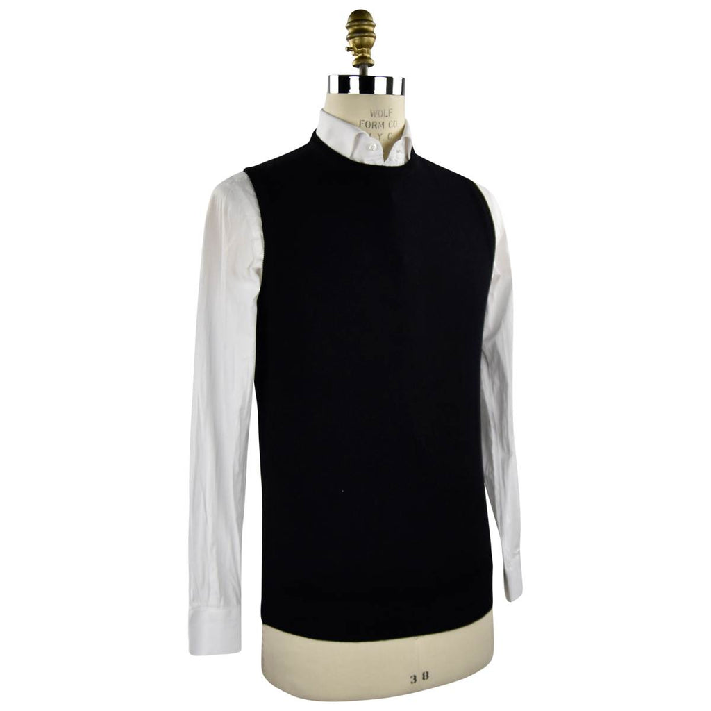 Barba Napoli BARBA NAPOLI Black Cashmere Wool Viscose Sweater Black 001