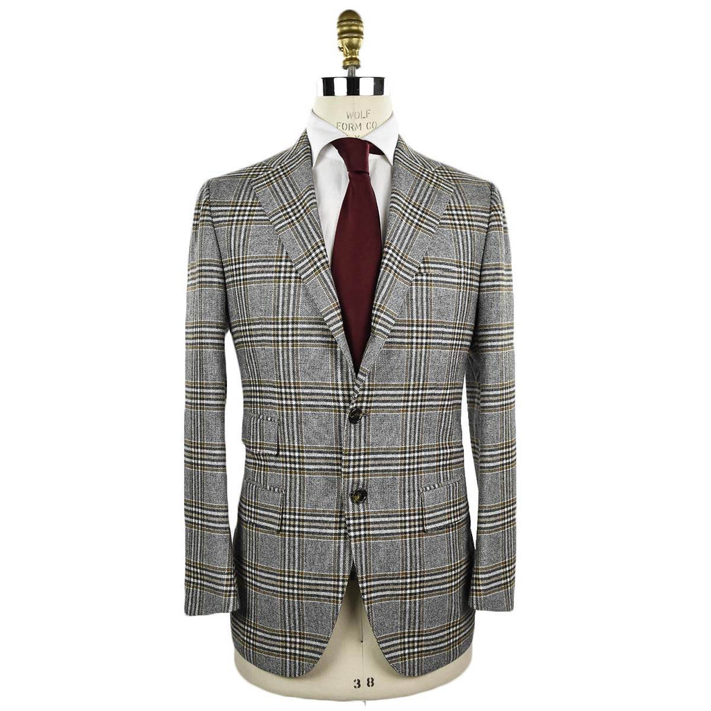 CESARE ATTOLINI Multicolor Cotton Wool Cashmere Blazer