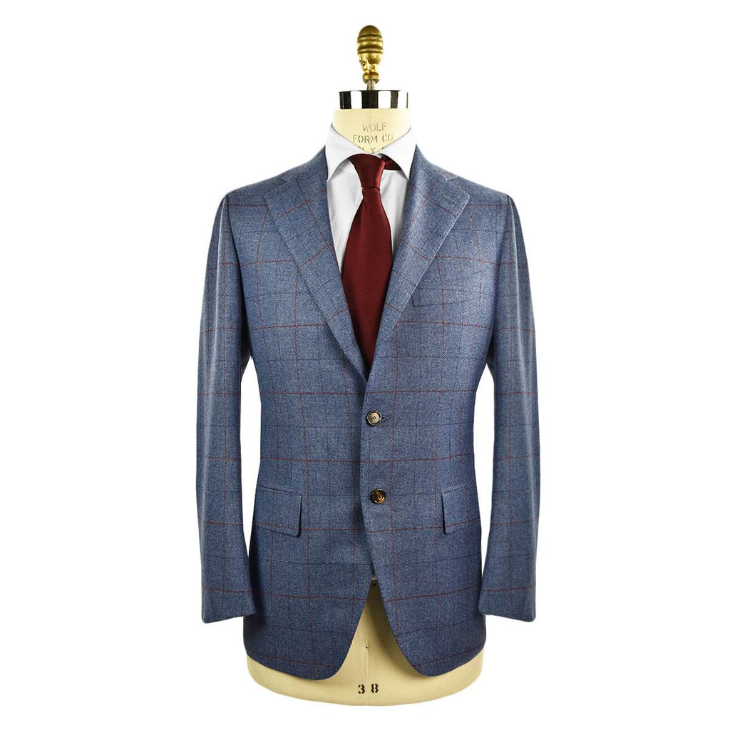 Cesare Attolini CESARE ATTOLINI Blue Wool Cashmere Blazer Blue 000
