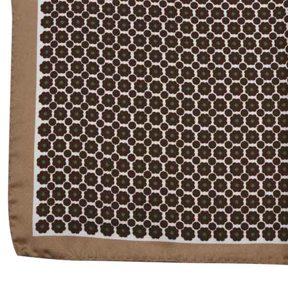 LUIGI BORRELLI Multicolor Silk pocket square