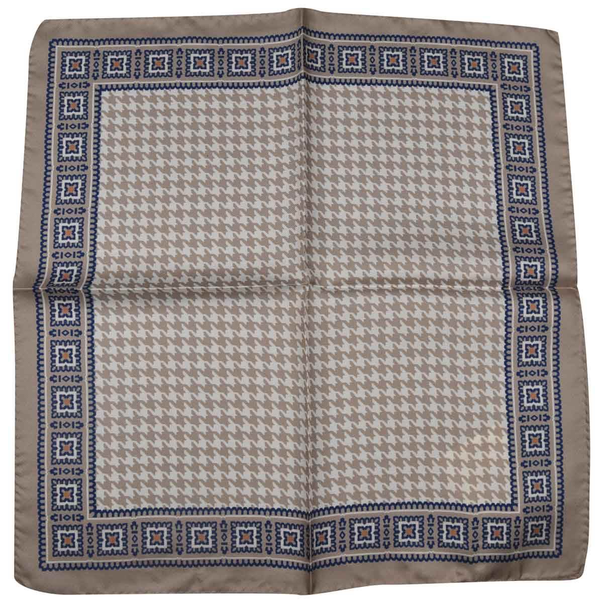 LUIGI BORRELLI Multicolor Silk pocket square