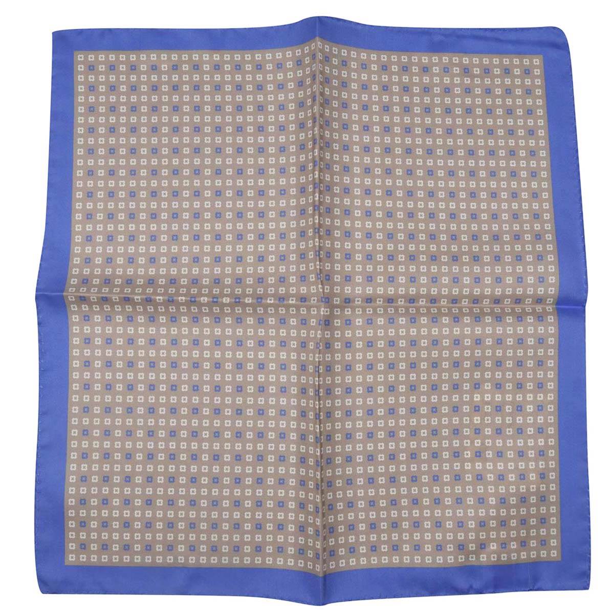 LUIGI BORRELLI Multicolor Silk pocket square