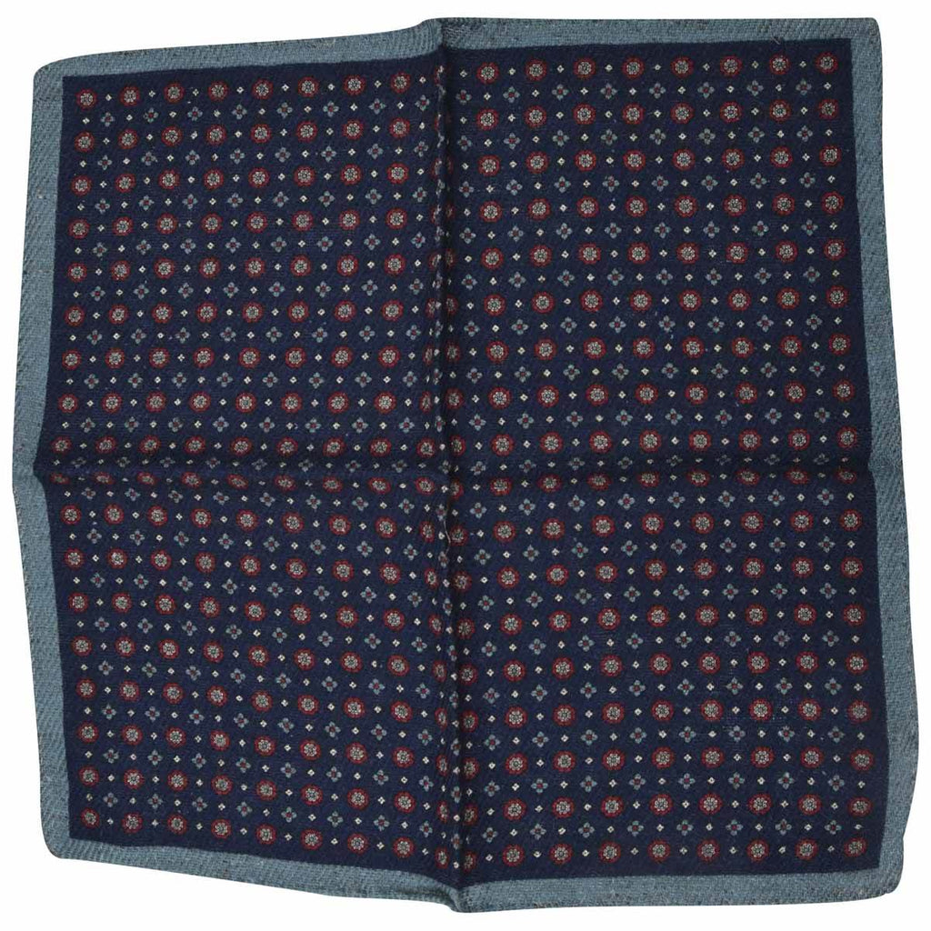Luigi Borrelli LUIGI BORRELLI Multicolor Wool Silk Pa pocket square Multicolor 000