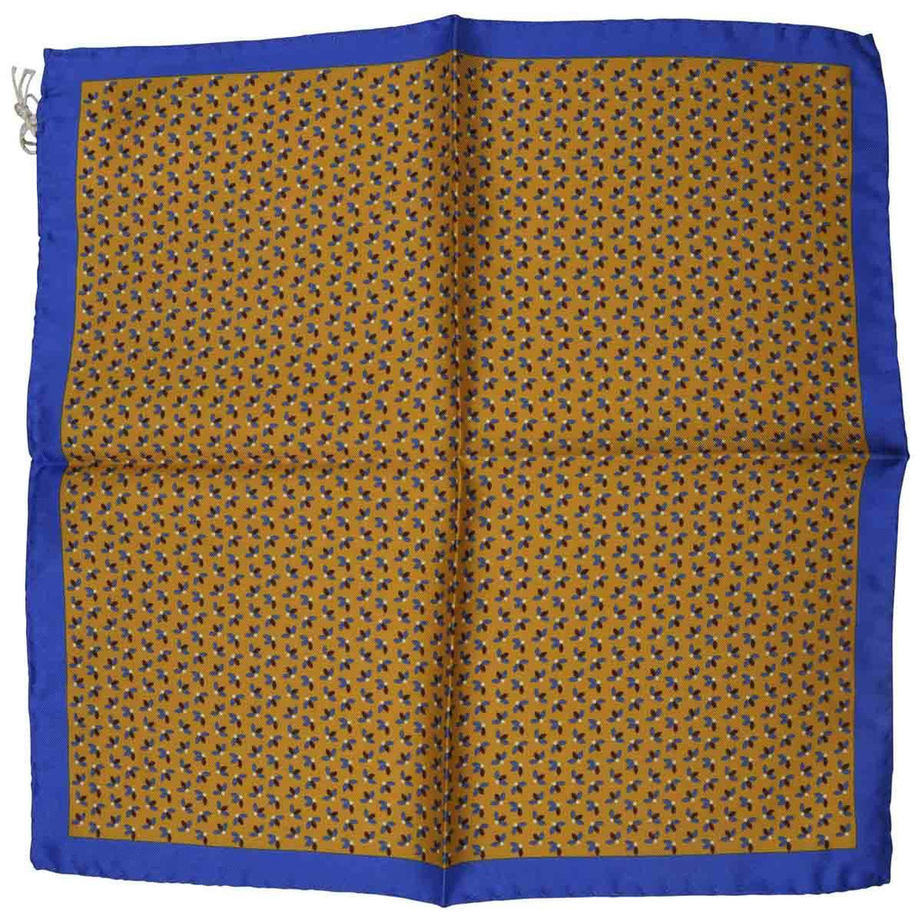LUIGI BORRELLI Multicolor Silk pocket square