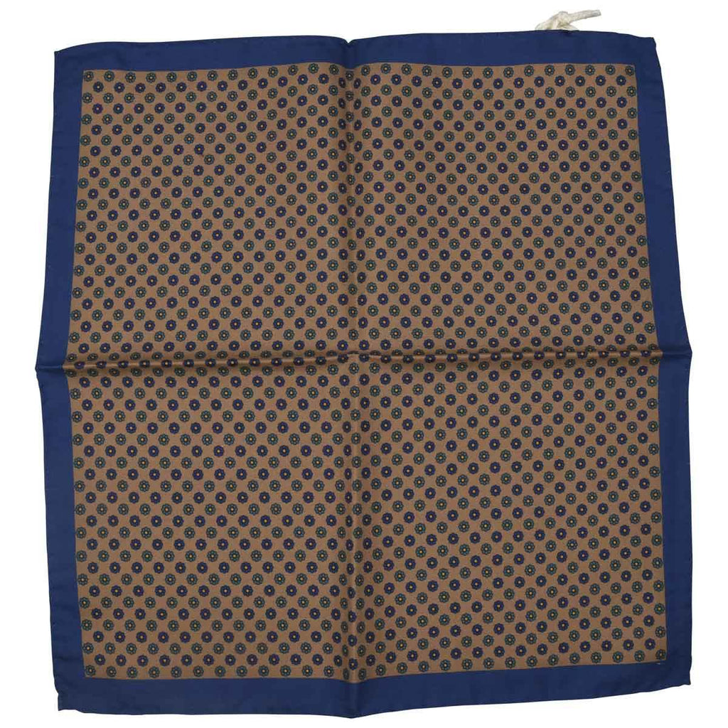 LUIGI BORRELLI Multicolor Silk pocket square