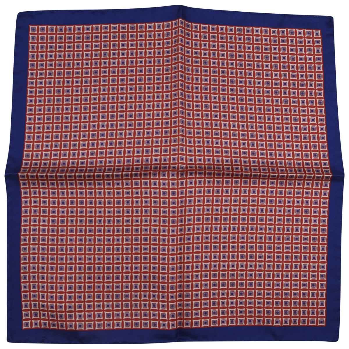 LUIGI BORRELLI Multicolor Silk pocket square