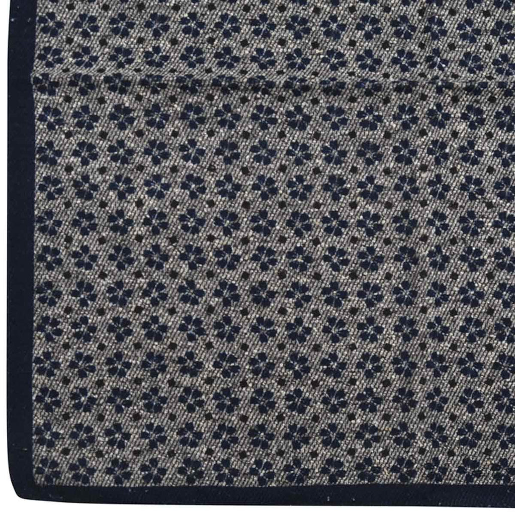 Luigi Borrelli LUIGI BORRELLI Multicolor Silk Cotton pocket square Multicolor 001