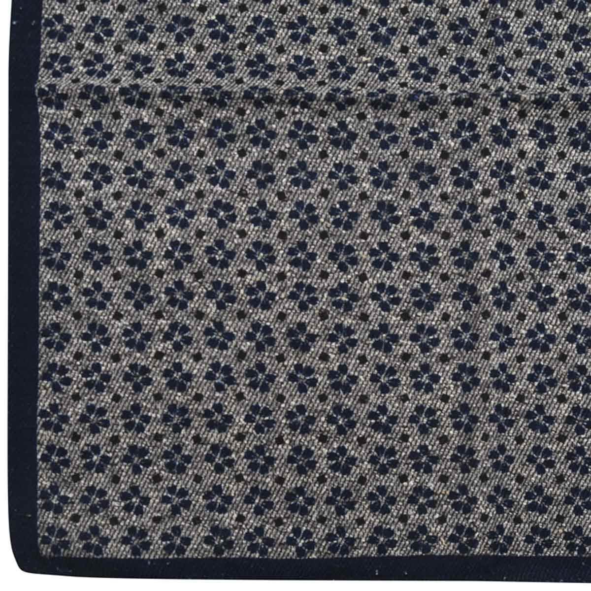 Luigi Borrelli LUIGI BORRELLI Multicolor Silk Cotton pocket square Multicolor 001