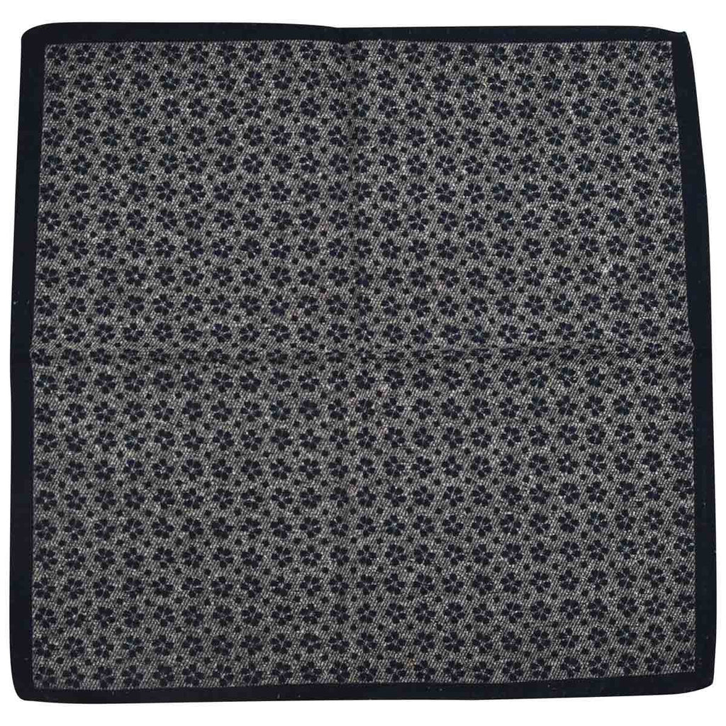 LUIGI BORRELLI Multicolor Silk Cotton pocket square