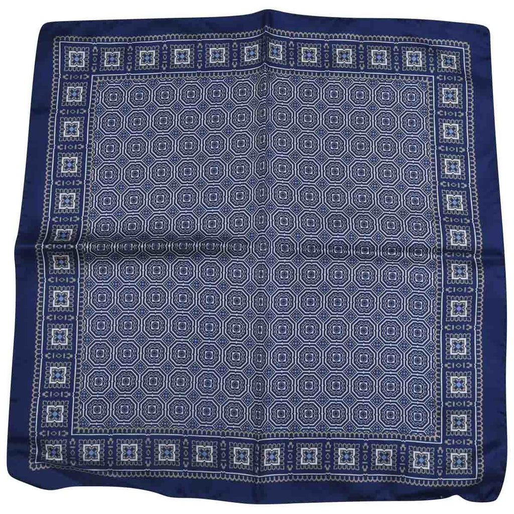 LUIGI BORRELLI Multicolor Silk pocket square