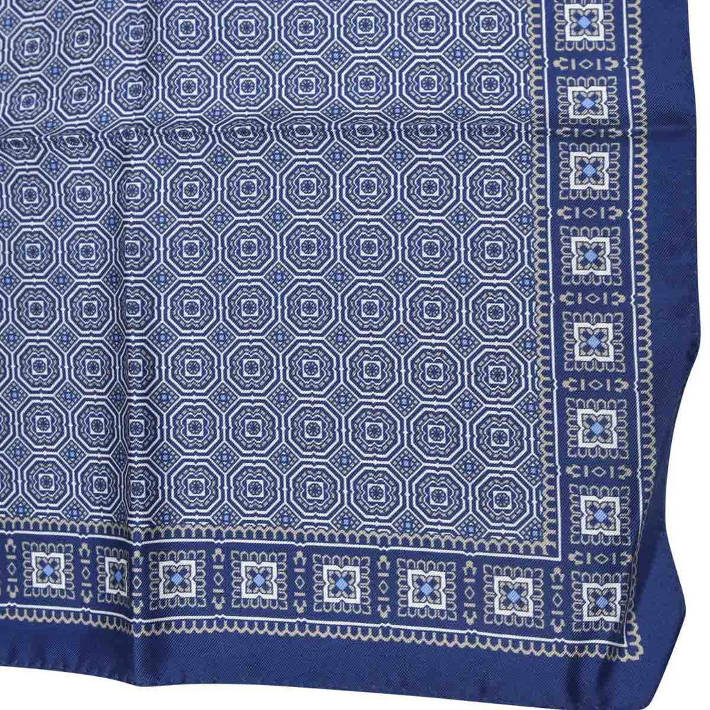 LUIGI BORRELLI Multicolor Silk pocket square