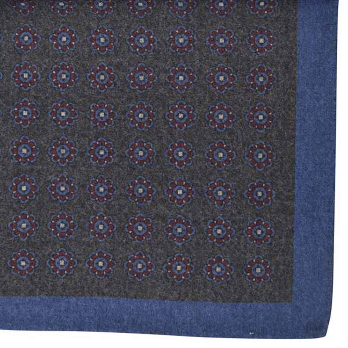LUIGI BORRELLI Multicolor Wool pocket square