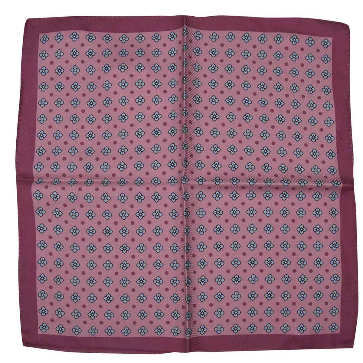 LUIGI BORRELLI Multicolor Silk pocket square