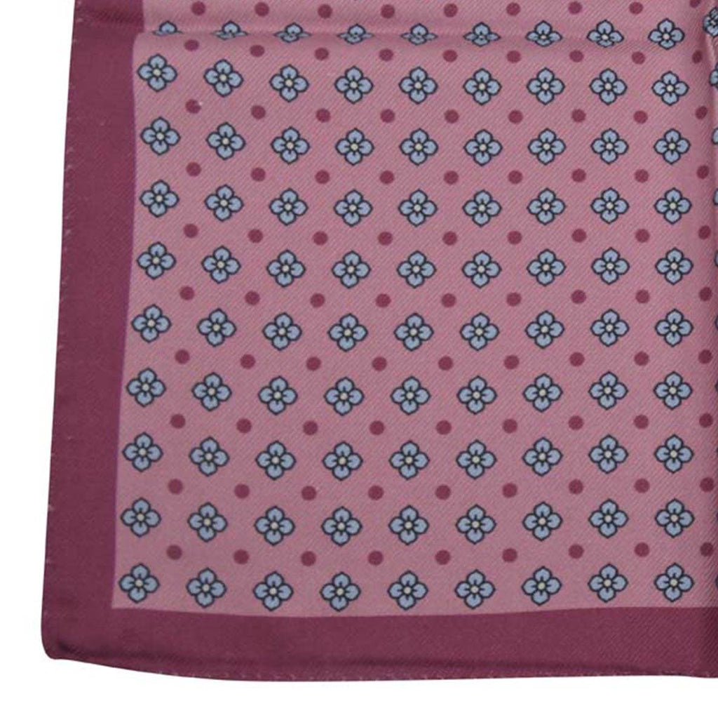 LUIGI BORRELLI Multicolor Silk pocket square