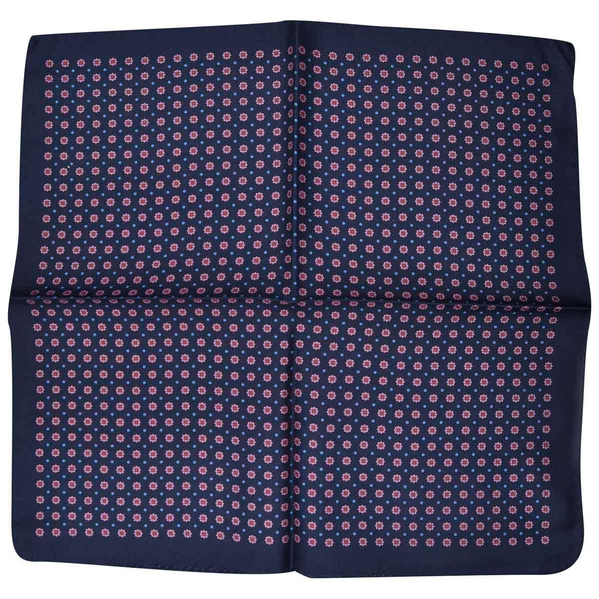 LUIGI BORRELLI Multicolor Silk pocket square
