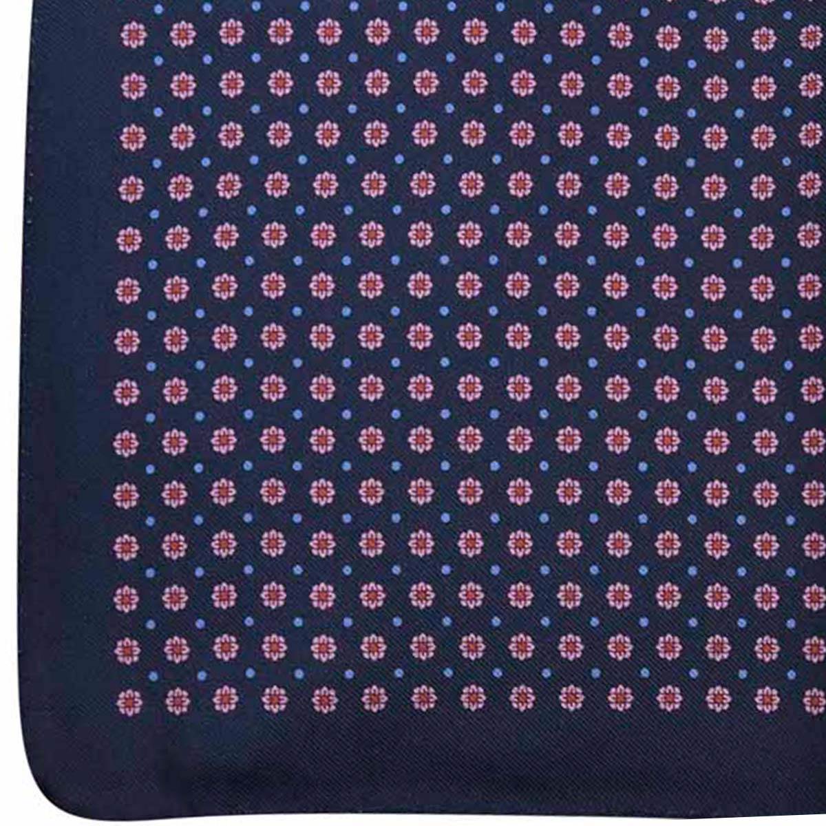 LUIGI BORRELLI Multicolor Silk pocket square
