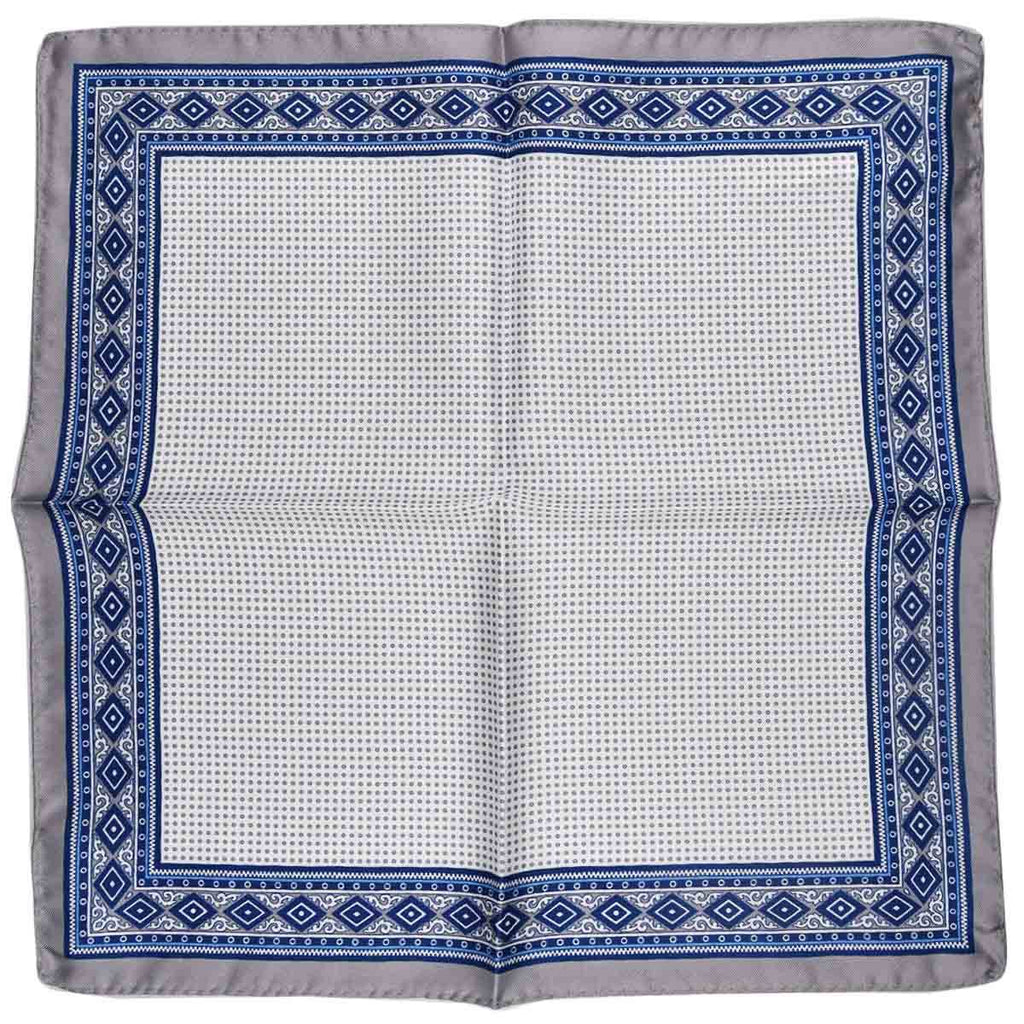 LUIGI BORRELLI Multicolor Silk pocket square