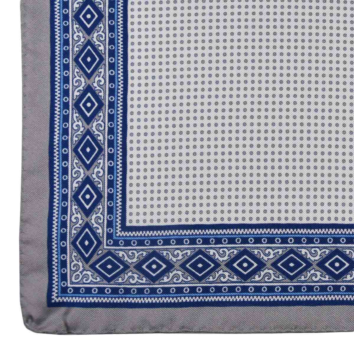 LUIGI BORRELLI Multicolor Silk pocket square