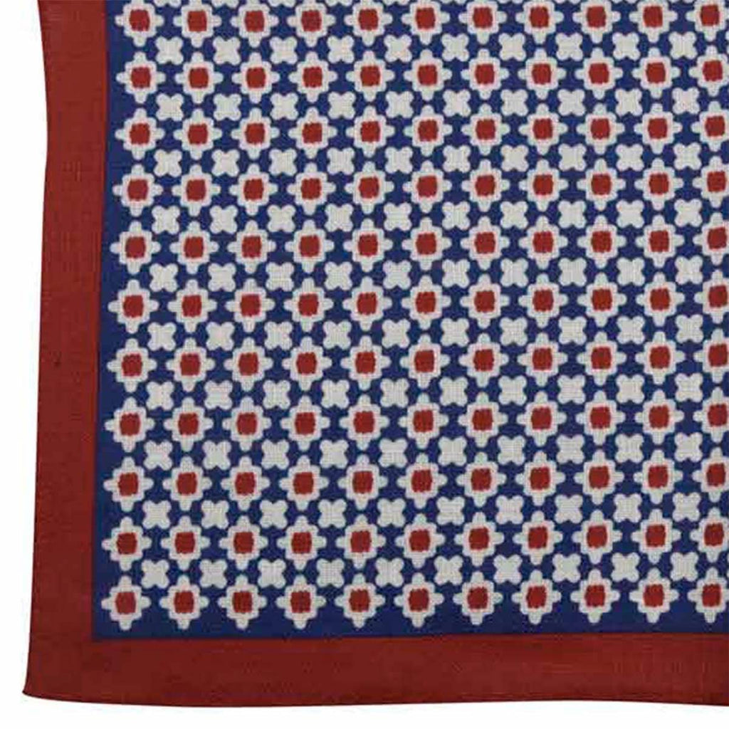Luigi Borrelli LUIGI BORRELLI Multicolor Linen  pocket square Multicolor 001