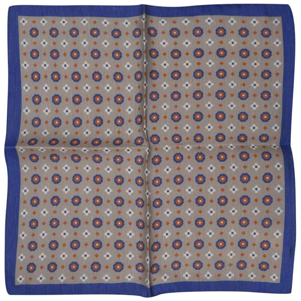 Luigi Borrelli LUIGI BORRELLI Multicolor Linen Silk pocket square Multicolor 000