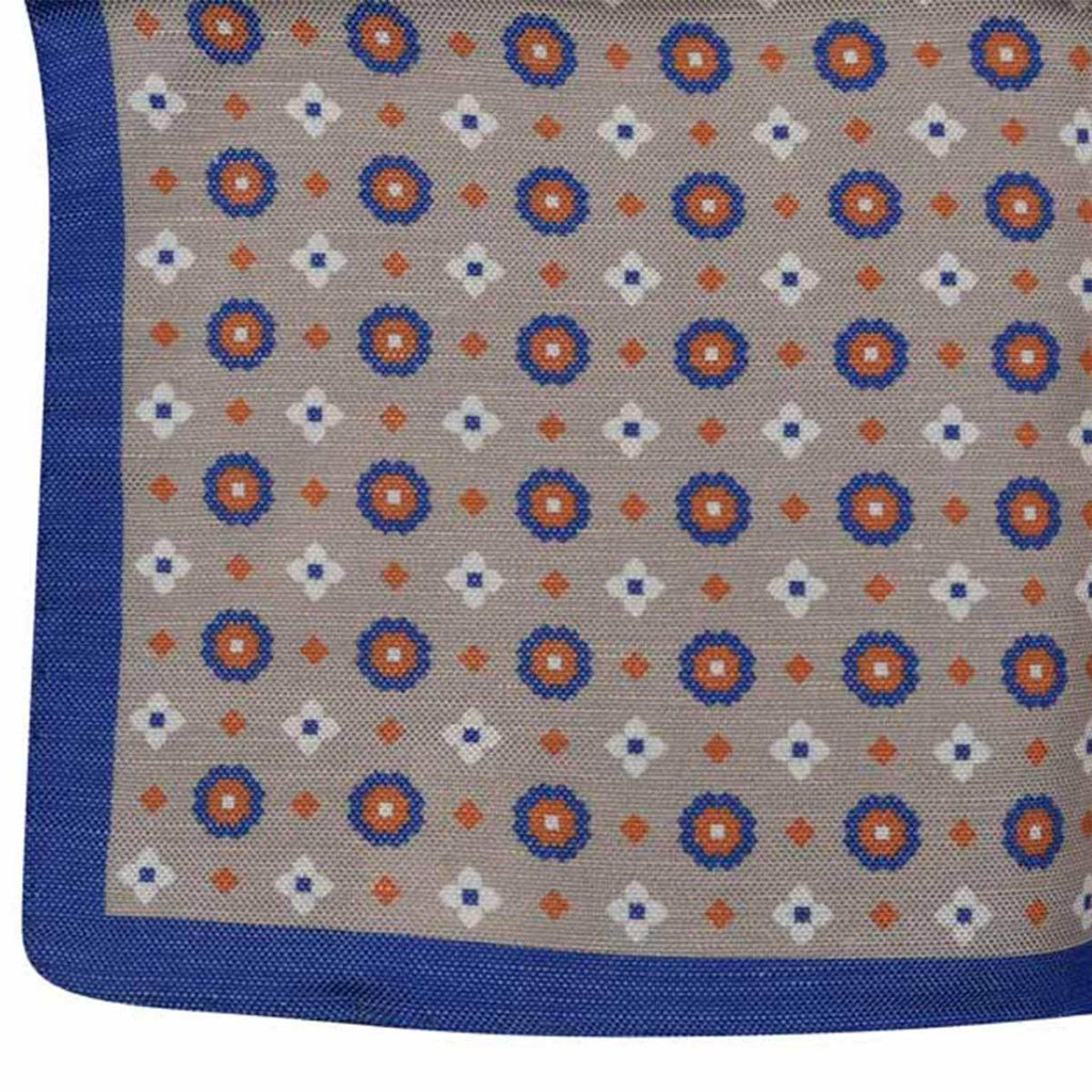 Luigi Borrelli LUIGI BORRELLI Multicolor Linen Silk pocket square Multicolor 001