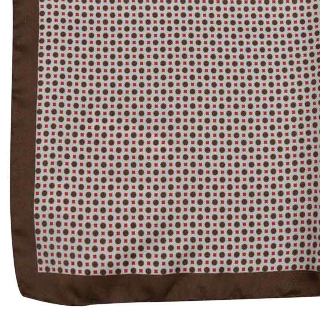 LUIGI BORRELLI Multicolor Silk pocket square
