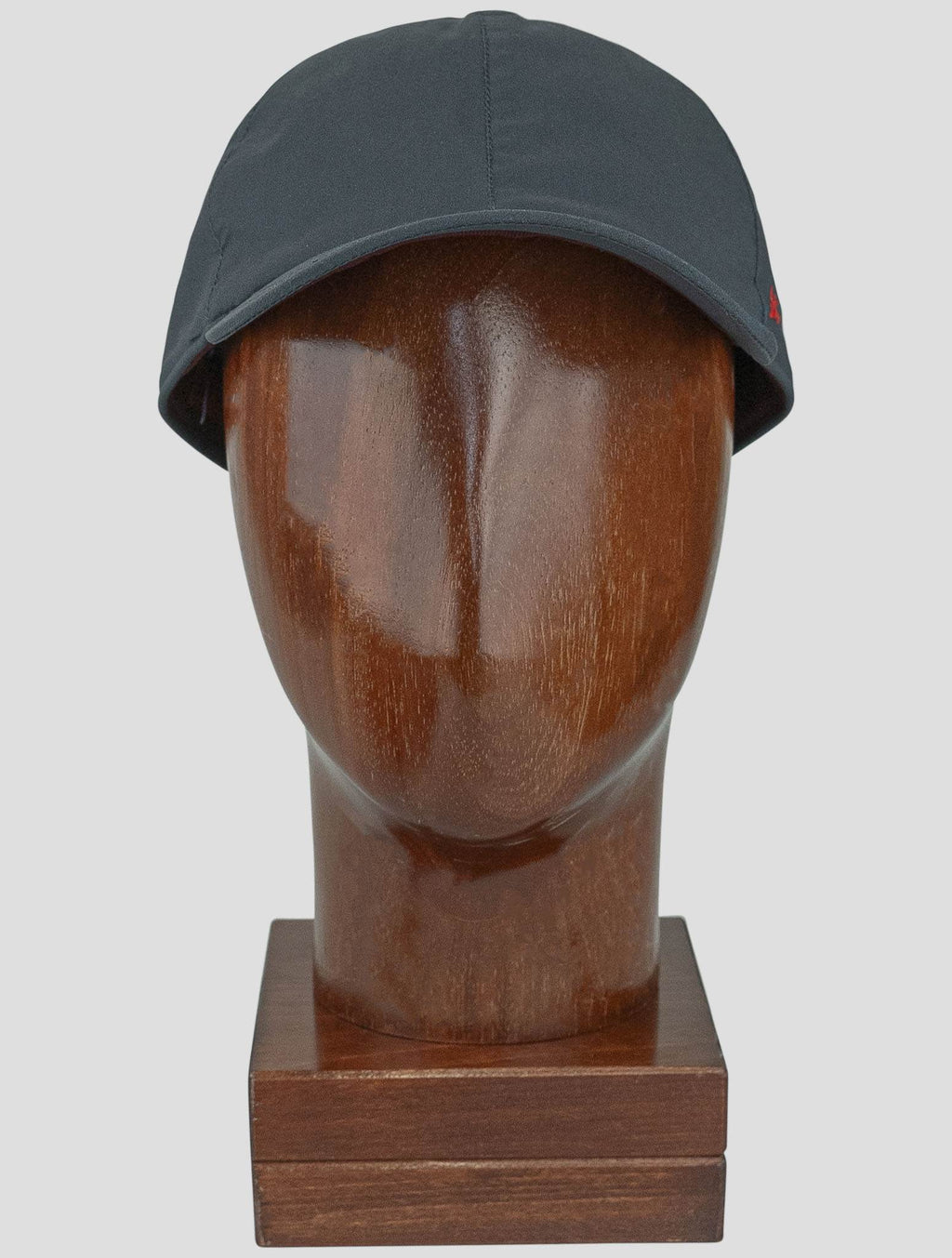 Isaia Isaia Dark Gray Wool Pl Silk Ea Baseball Cap Dark Gray 000
