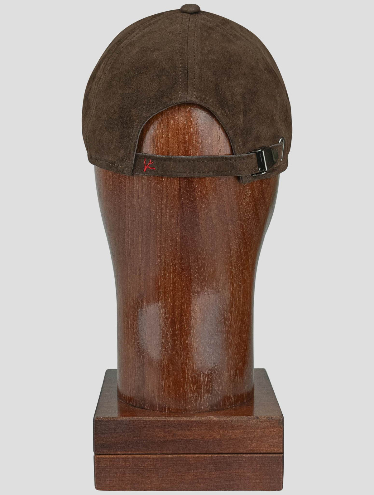 Isaia Brown Lather Lamb Baseball Cap