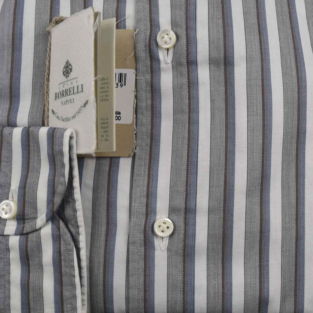 Luigi Borrelli LUIGI BORRELLI Multicolor Cotton Shirt Multicolor 001